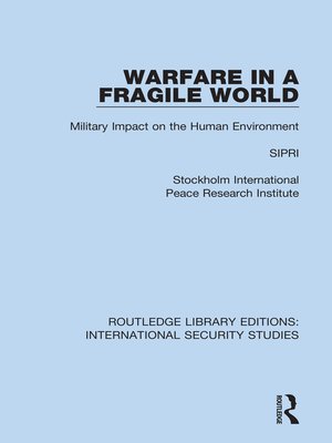 cover image of Warfare in a Fragile World